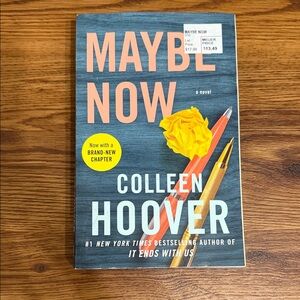 Maybe Now by Colleen Hoover Book